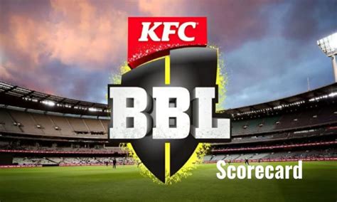 Big Bash League 2023 Live Score .